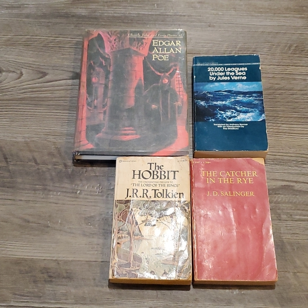 Set of 4 Vintage/Classic Books